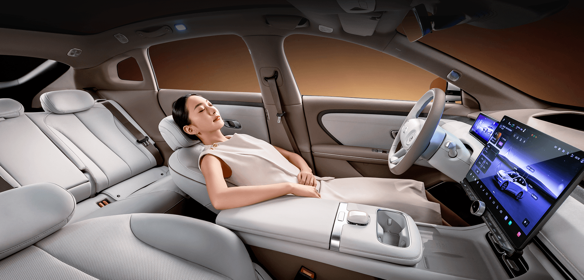 Changan Qiyuan A06 — водительское место